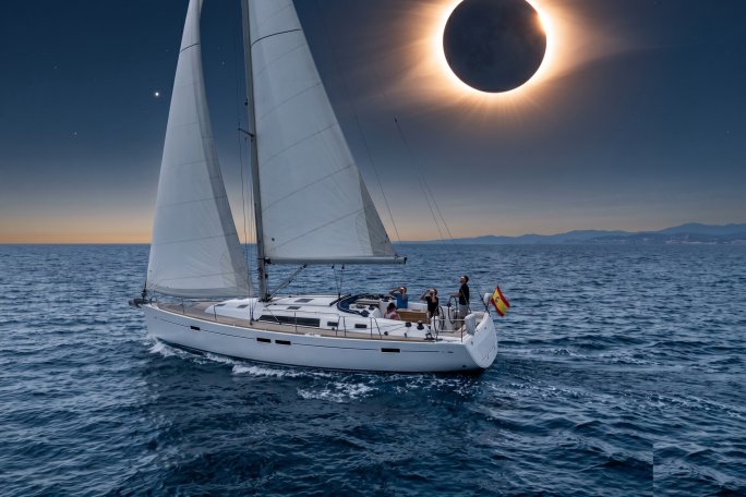 ¿Cómo ver el eclipse solar del 12 de agosto desde un barco?