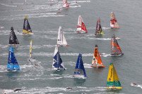 Comienza la Vendée Globe, la regata en solitario que da la vuelta al mundo sin escalas.