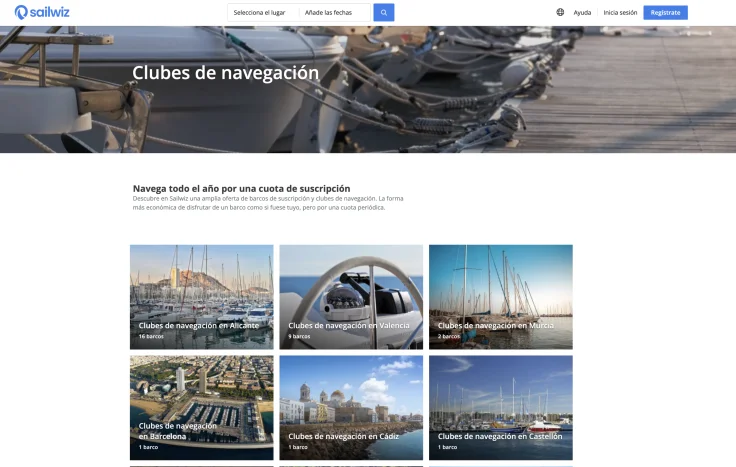 Los clubes de navegación