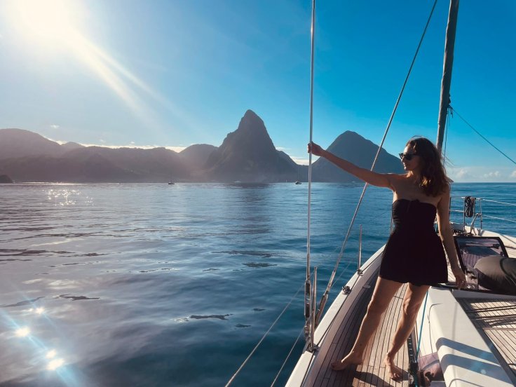 Navega en velero por el Caribe