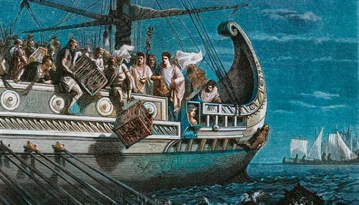 Claudio blasfemando primera guerra punica