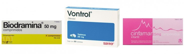 medicamentos para el mareo