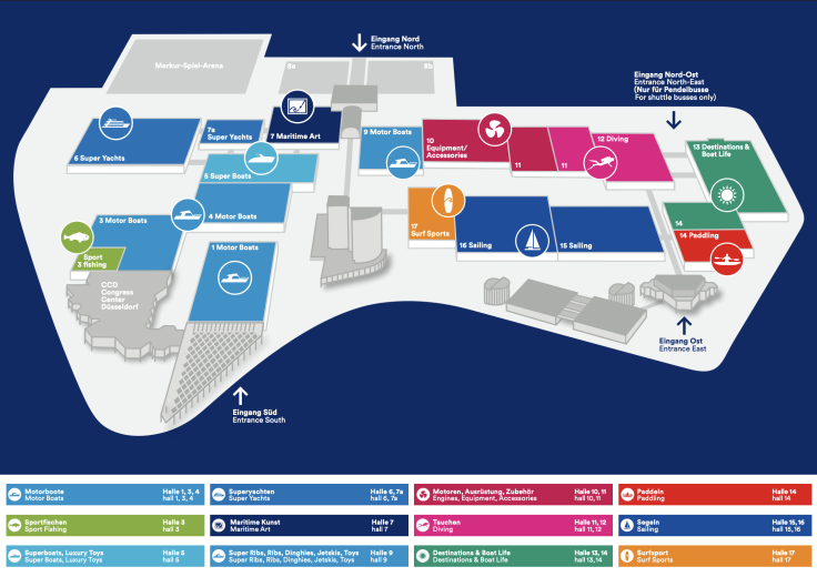 Plano Salón Düsseldorf