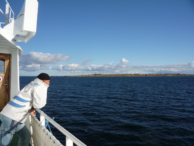 Marinero en un yate de lujo