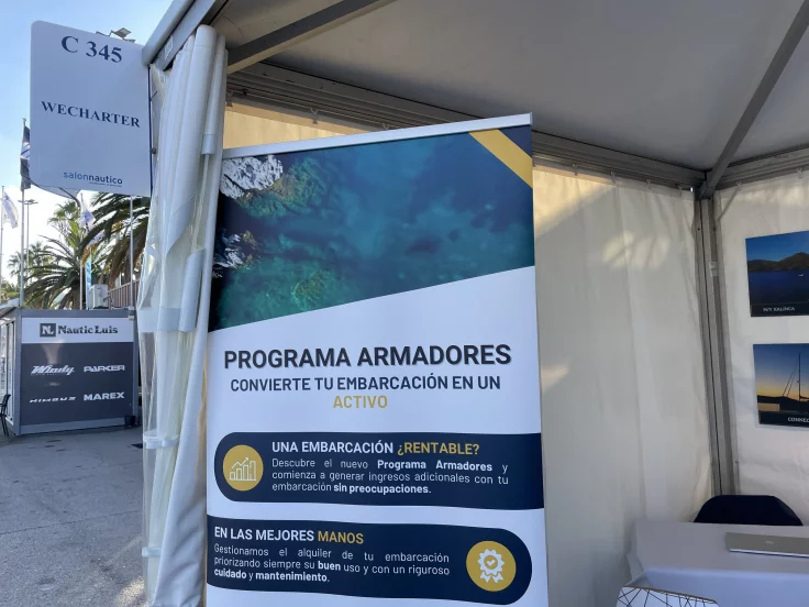 WeCharter Salón náutico de Barcelona