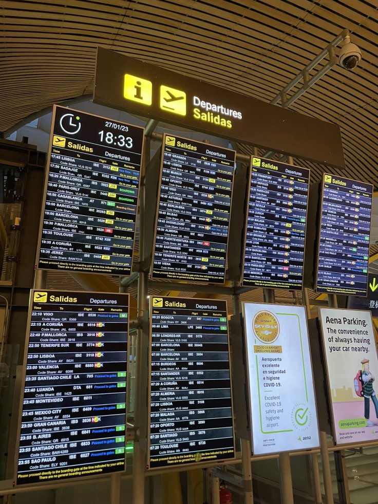 Aeropuerto Adolfo Suárez Madrid Barajas
