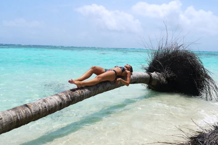 Disfrutando de las mejores playas del Caribe
