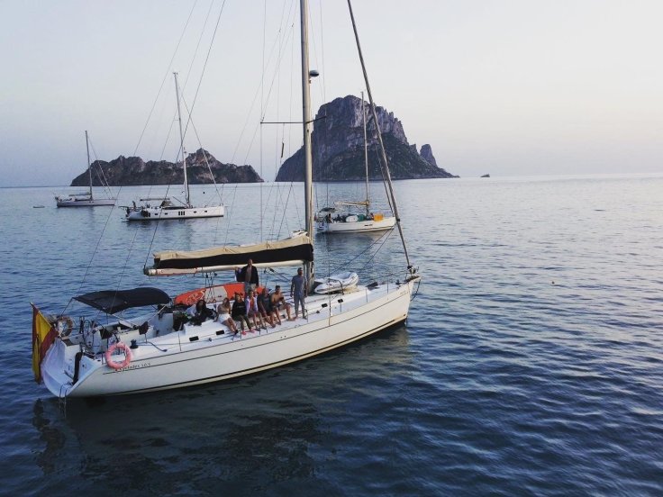 Fin de semana navegando por Ibiza