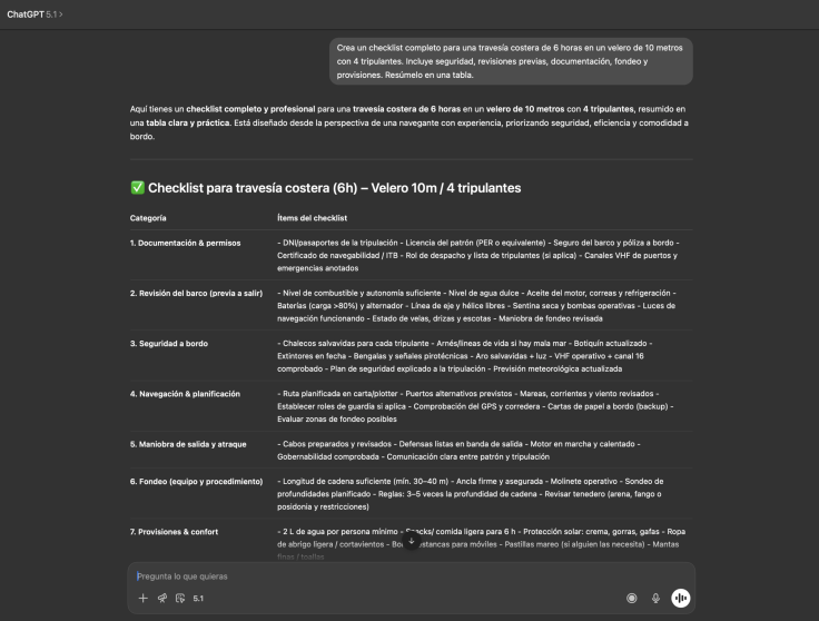 Resultado generado por IA