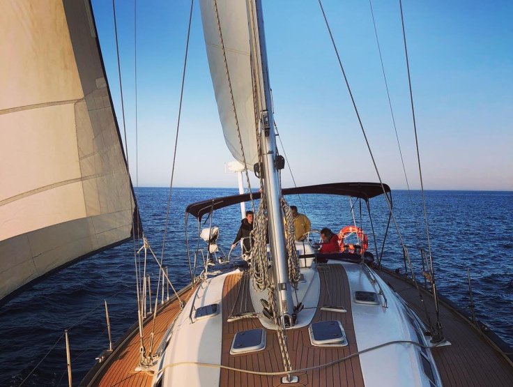 Travesía en velero de Alicante a Cerdeña