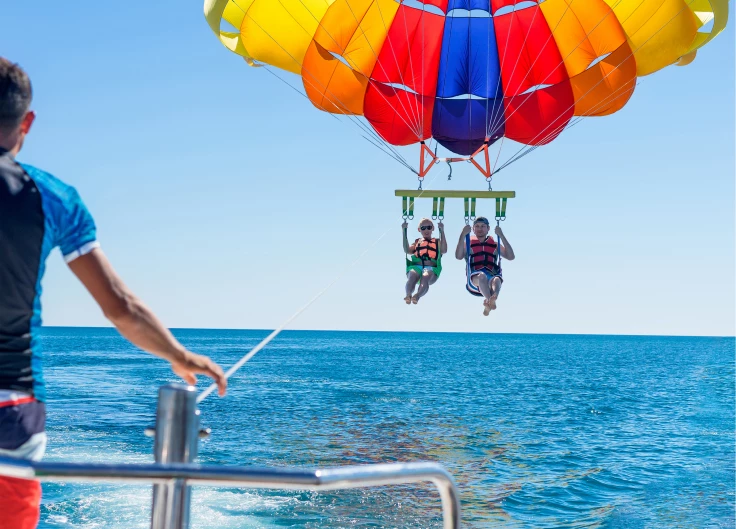 parasailing