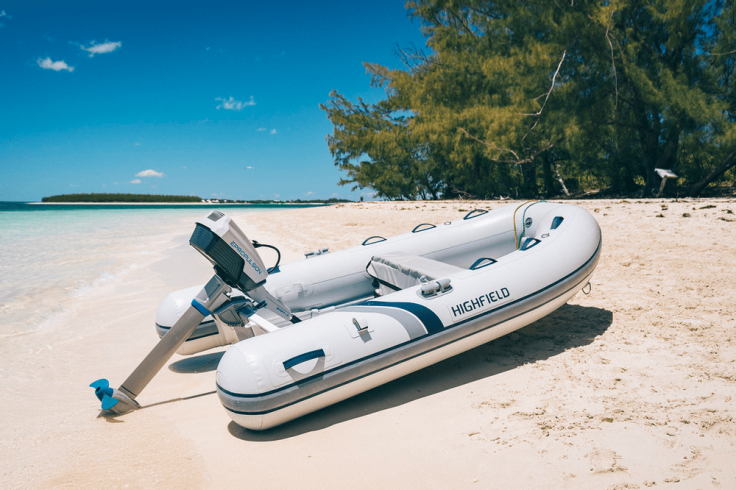 Motor eléctrico para fueraborda