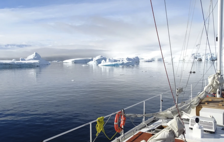 Navegar en Antártida