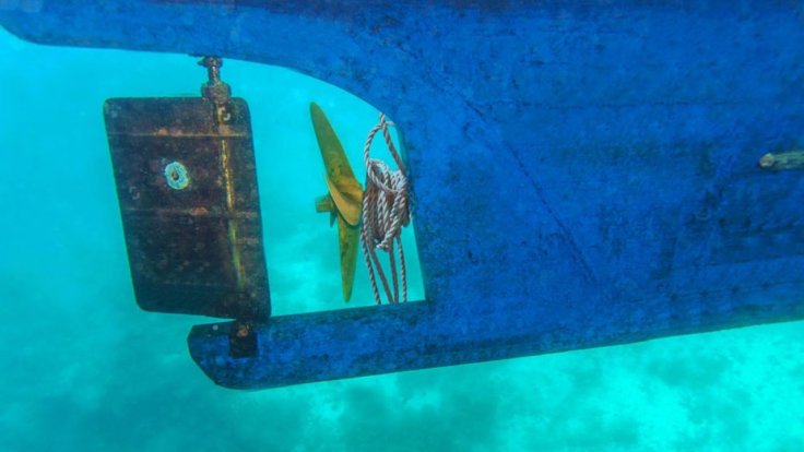 ¿Y si se enredan cabos en la hélice?